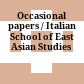 Occasional papers / Italian School of East Asian Studies
