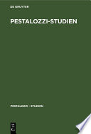 Pestalozzi-Studien.