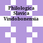 Philologica Slavica Vindobonensia