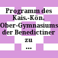 Programm des Kais.-Kön. Ober-Gymnasiums der Benedictiner zu Kremsmünster : für das Schuljahr ...