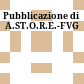 Pubblicazione di A.ST.O.R.E.-FVG