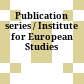 Publication series / Institute for European Studies