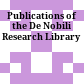 Publications of the De Nobili Research Library