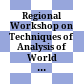 Regional Workshop on Techniques of Analysis of World Fertility Survey Data : report and selected papers