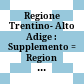 Regione Trentino- Alto Adige : Supplemento : = Region Trentino-Südtirol. Sonderbeilage