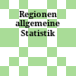 Regionen : allgemeine Statistik