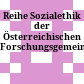 Reihe Sozialethik der Österreichischen Forschungsgemeinschaft