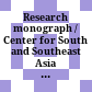 Research monograph / Center for South and Southeast Asia Studies, University of California, Berkeley, California