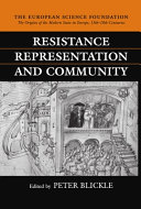 Resistance, representation and community