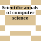 Scientific annals of computer science
