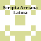 Scripta Arriana Latina