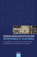 Sozialgeschichtliches Wörterbuch zur Bibel /