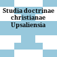 Studia doctrinae christianae Upsaliensia
