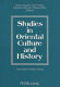 Studies in oriental culture and history : festschrift for Walter Dostal