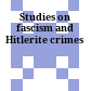 Studies on fascism and Hitlerite crimes