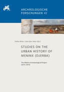 Studies on the urban history of Meninx (Djerba) : the Meninx archaeological project 2015-2019