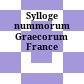 Sylloge nummorum Graecorum France