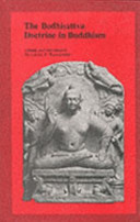 The Bodhisattva doctrine in Buddhism