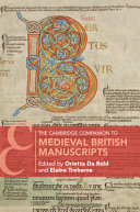 The Cambridge companion to medieval British manuscripts