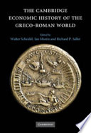 The Cambridge economic history of the Greco-Roman world