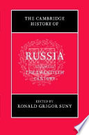 The Cambridge history of Russia