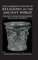 The Cambridge history of religions in the ancient world