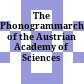 The Phonogrammarchiv of the Austrian Academy of Sciences