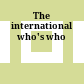 The international who's who