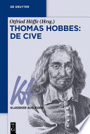 Thomas Hobbes: De cive /