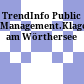 TrendInfo : Public Management.Klagenfurt am Wörthersee