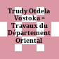 Trudy Otdela Vostoka : = Travaux du Département Oriental
