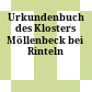 Urkundenbuch des Klosters Möllenbeck bei Rinteln
