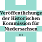 Veröffentlichungen der Historischen Kommission für Niedersachsen und Bremen : VHKNB