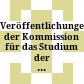Veröffentlichungen der Kommission für das Studium der Menschenrechte / Österreichische Akademie der Wissenschaften