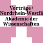 Vorträge / Nordrhein-Westfälische Akademie der Wissenschaften