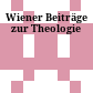 Wiener Beiträge zur Theologie