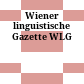 Wiener linguistische Gazette : WLG