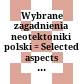 Wybrane zagadnienia neotektoniki polski : = Selected aspects of the neotectonics of Poland
