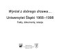 Wyrósł z dobrego drzewa ... : uniwersytet Śls̨ki 1968 - 1998 ; fakty, dokumenty, relacje