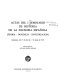 Actas del I Seminario de Historia de la Filosofia Española : (teoria - docencia - investigacion) ; Salamanca, del 27 de abril al 1. de mayo de 1978