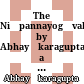 The Niṣpannayogāvalī by Abhayākaragupta : a new critical edition of the Sanskrit text (revised edition)