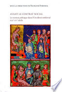Avant le contrat social : Le contrat politique dans l’Occident médiéval, XIIIe-XVe siècle