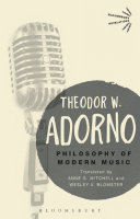 Philosophy of modern music /