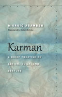 Karman : : a brief treatise on action, guilt, and gesture /