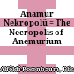 Anamur Nekropolü : = The Necropolis of Anemurium