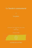 Le sanskrit commentarial