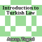 Introduction to Turkish Law