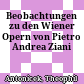 Beobachtungen zu den Wiener Opern von Pietro Andrea Ziani