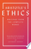 Aristotle's ethics : : writings from the complete works /