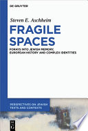 Fragile Spaces : : Forays into Jewish Memory, European History and Complex Identities /